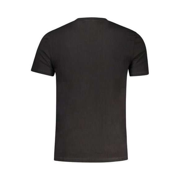Guess Jeans Classic Short Sleeve Crew Neck Tee Men Black T-Shirts - Picture 3 of 3